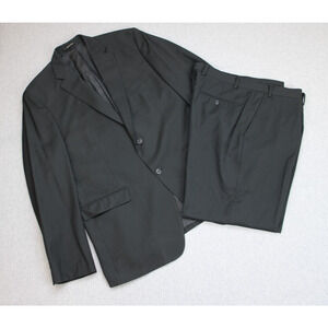 Michael Kors Suit Mens 42R Black 2 Piece 2 Button Notch Lapel 36x28 Pants